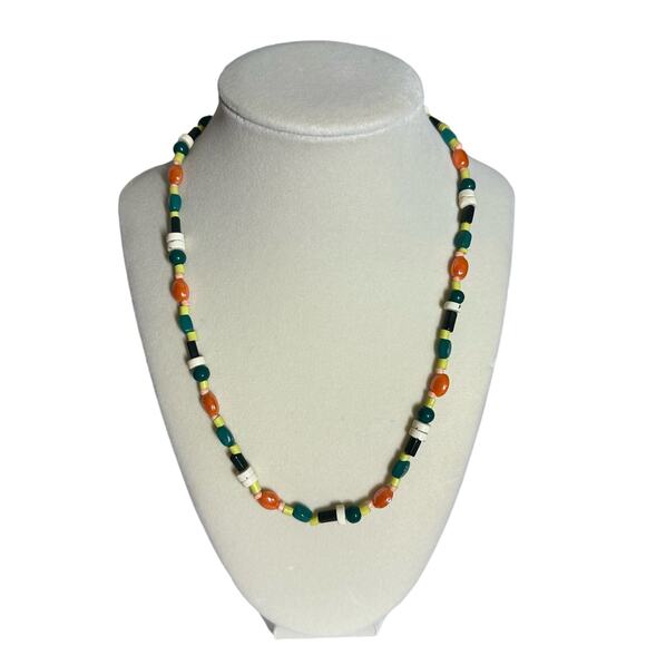 Ink + Alloy Women's Multicolor Beaded Necklace - Picture 1 of 5